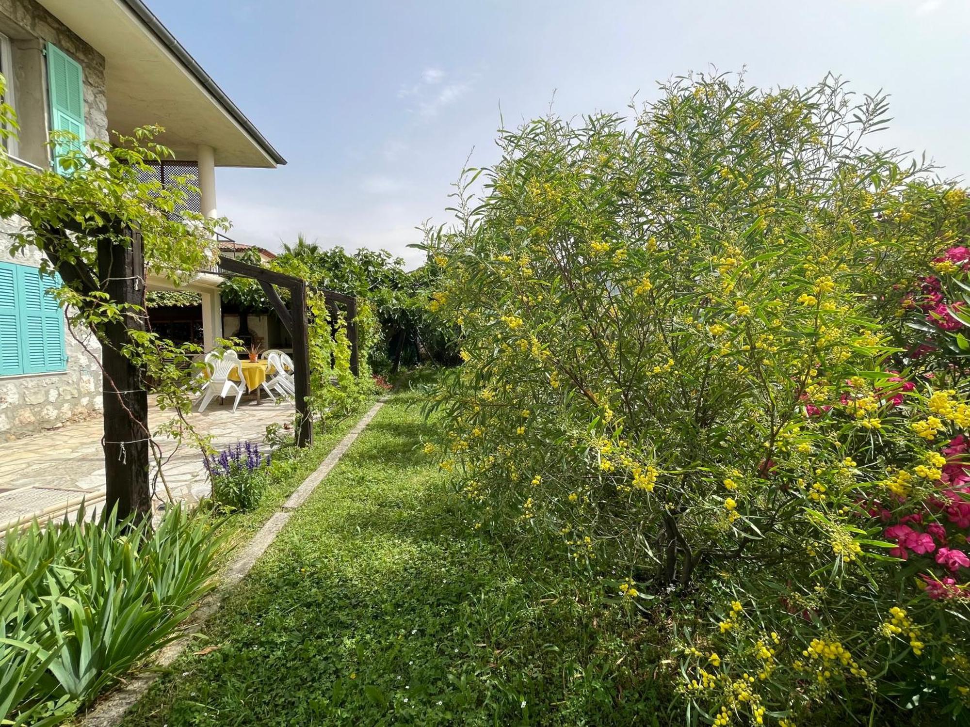 Bas De Villa Avec Acces Piscine Pres De Nice Cannes Monaco 카로스 외부 사진